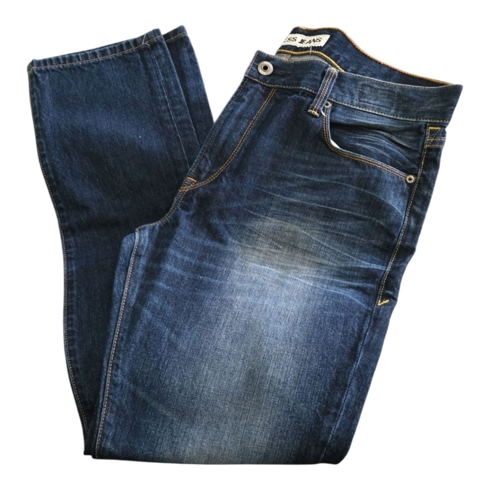 Express Rocco Slim Fit Skinny Leg Men's Blue Jeans 34x32